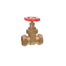 Brass Compression Gate valves PN16 WRAS Approved (15-28mm)