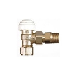 Lockshield Return Valves cw White Cap