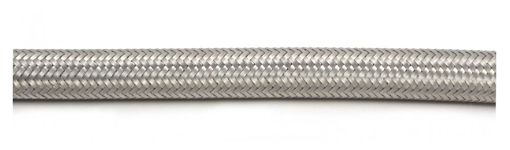 Stainless steel overbraided nitrile rubber